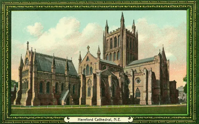 Framed Print : Hereford Cathedral Framed Print : Hereford Cathedral