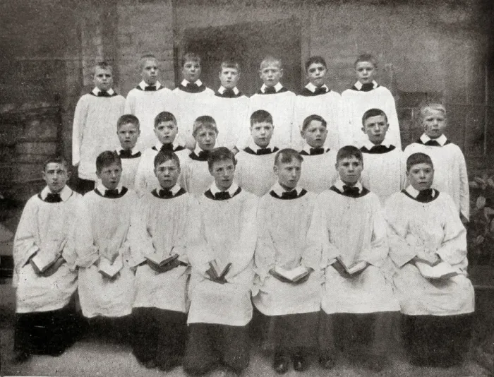 Framed Print : Hereford Industrial School Choirboys Framed Print : Hereford Industrial School Choirboys
