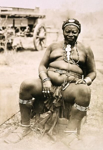 Herero man, German South West Africa