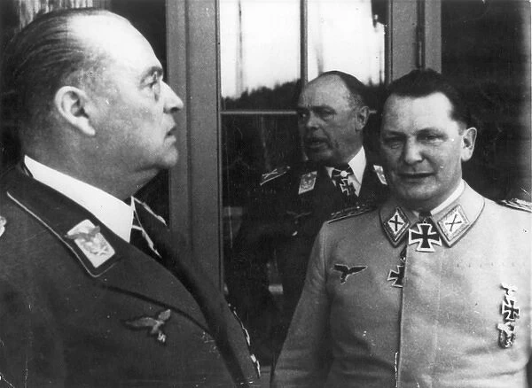 Hermann Goering (right)