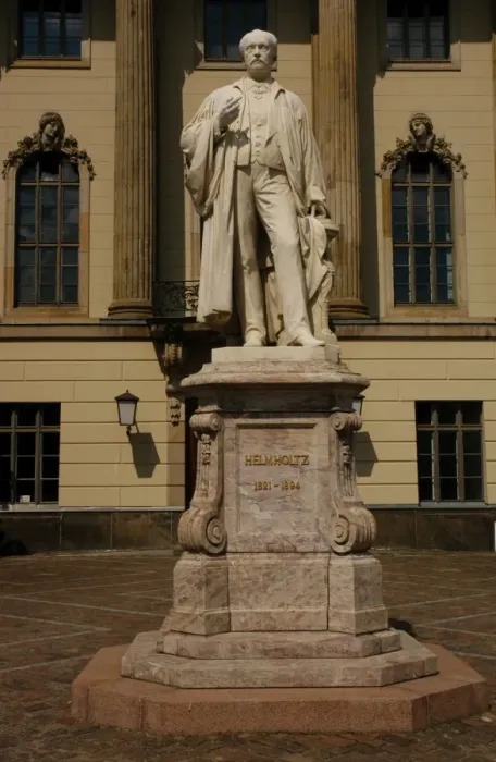 Framed Print : Hermann von Helmholtz (1821-1894). Statue. Berlin. Germany Framed Print : Hermann von Helmholtz (1821-1894). Statue. Berlin. Germany