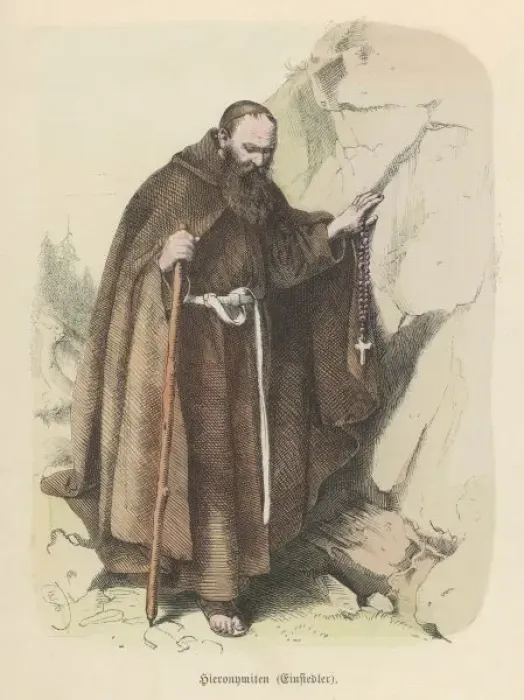 Framed Print : Hermit of Einseidlen Framed Print : Hermit of Einseidlen