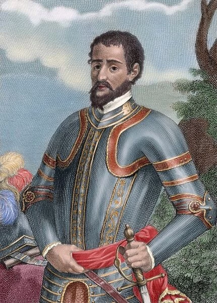 Hernando de Soto (c. 1496  /  1497A?i?1542). Spanish explorer an