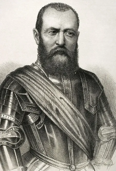 Framed Print : Hernando de Villafane. Spanish commander and alderman Framed Print : Hernando de Villafane. Spanish commander and alderman