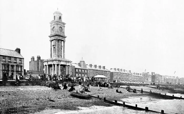 Framed Print : Herne Bay Clock Tower early 1900s Framed Print : Herne Bay Clock Tower early 1900s
