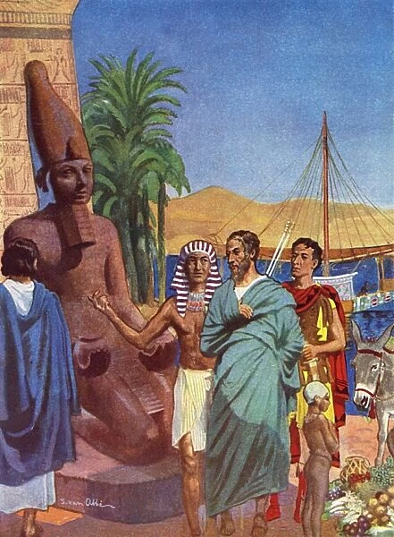 Herodotus - Early Traveller and Historian - In Egypt
