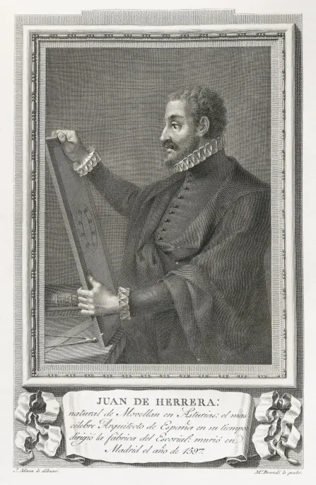 Framed Print : HERRERA, Juan Bautista de (1530-1597). Renaissance Framed Print : HERRERA, Juan Bautista de (1530-1597). Renaissance
