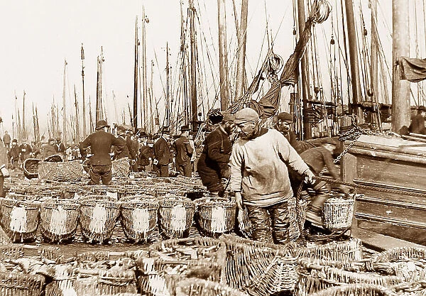 Herring fishermen, Great Yarmouth