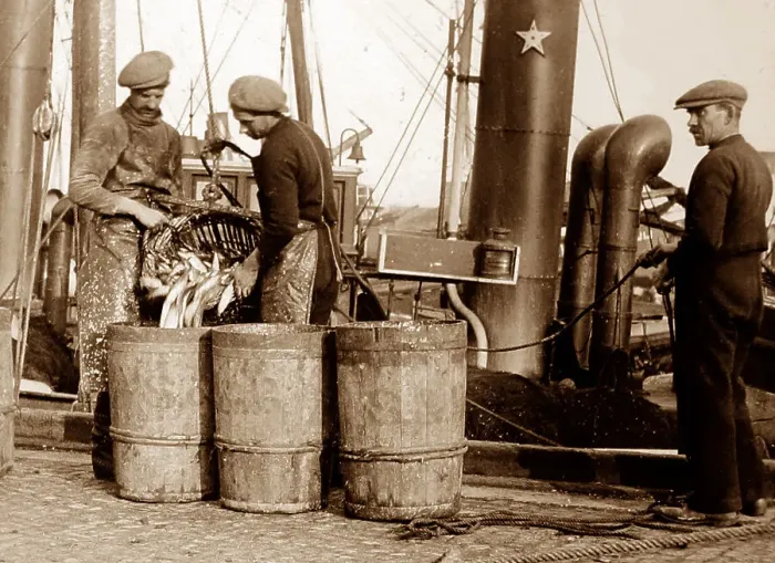 Framed Print : Herring fishing, Great Yarmouth