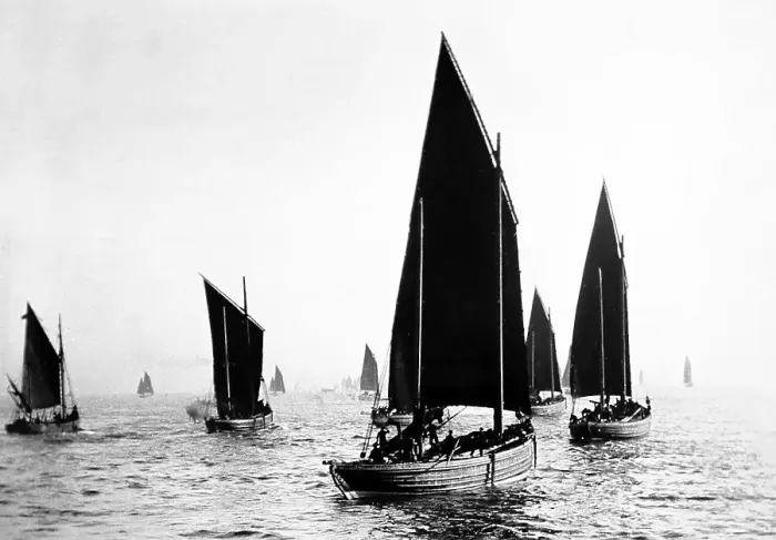 Framed Print : Herring fishing, Great Yarmouth Framed Print : Herring fishing, Great Yarmouth