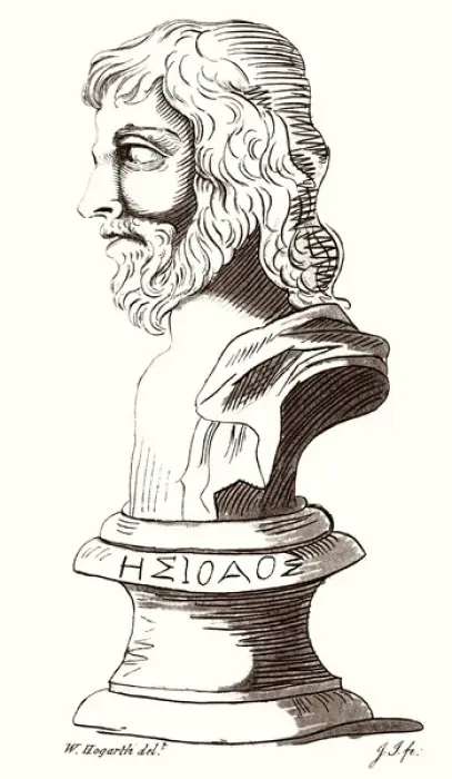 Framed Print : Hesiod / Hogarth / Profile Framed Print : Hesiod / Hogarth / Profile