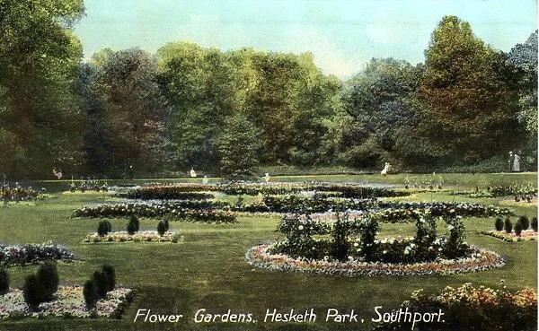 Hesketh Park - Flower Gardens, Southport, Lancashire
