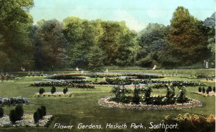 Framed Print : Hesketh Park - Flower Gardens, Southport, Lancashire Framed Print : Hesketh Park - Flower Gardens, Southport, Lancashire
