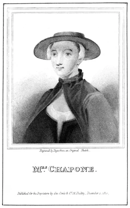 Framed Print : Hester Chapone Framed Print : Hester Chapone