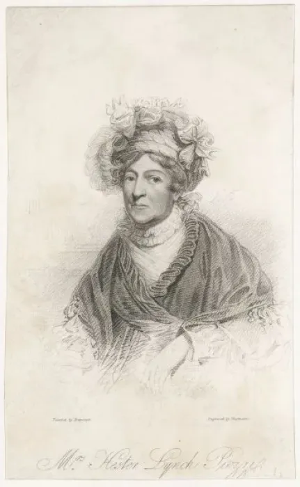 Framed Print : Hester Thrale / Hopwood Framed Print : Hester Thrale / Hopwood