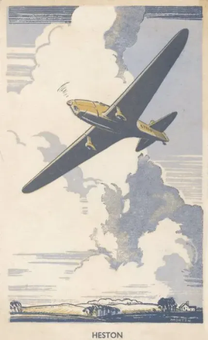 Framed Print : Heston Monoplane Framed Print : Heston Monoplane