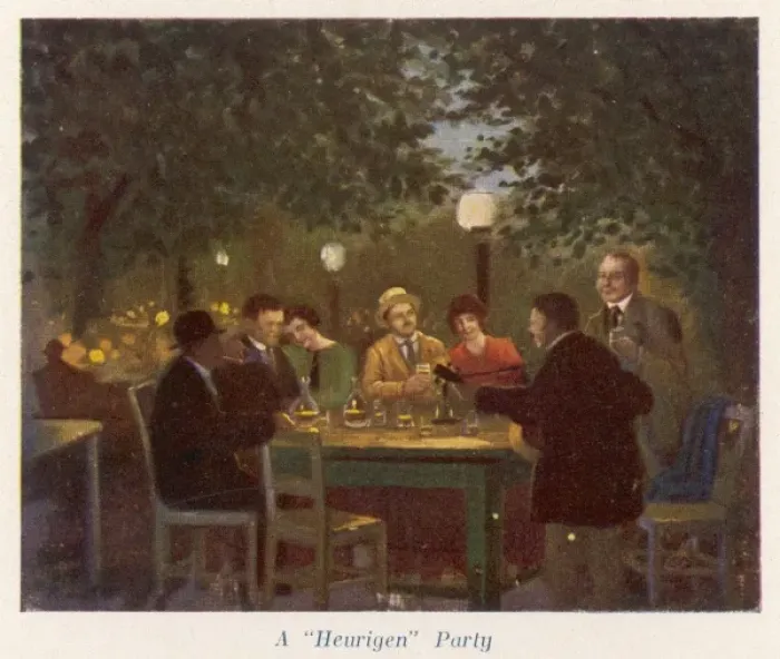 Framed Print : Heurigen Party, Vienna Framed Print : Heurigen Party, Vienna