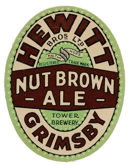 Framed Print : Hewitt Bros Nut Brown Ale Framed Print : Hewitt Bros Nut Brown Ale
