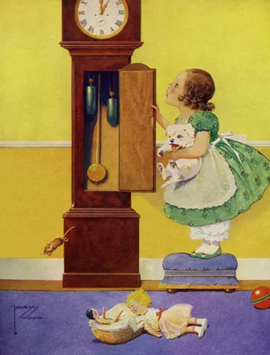 Framed Print : Hickory Dickory Dock Framed Print : Hickory Dickory Dock
