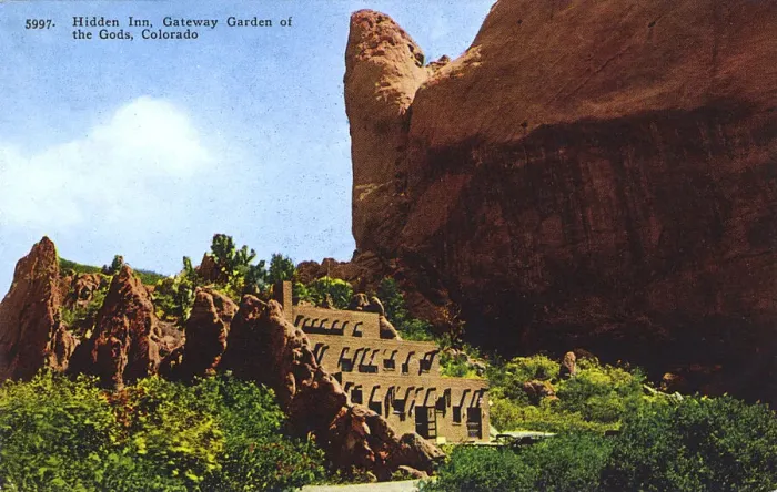 Framed Print : Hidden Inn, Gateway Garden of the Gods, Colorado, USA Framed Print : Hidden Inn, Gateway Garden of the Gods, Colorado, USA