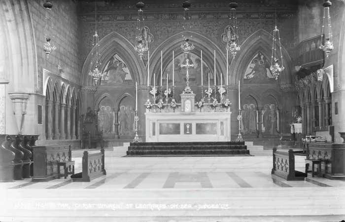 Framed Print : High Altar of Christ Church Framed Print : High Altar of Christ Church