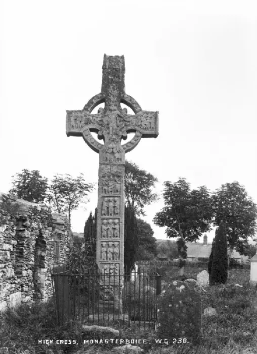 Framed Print : High Cross, Monasterboice Framed Print : High Cross, Monasterboice