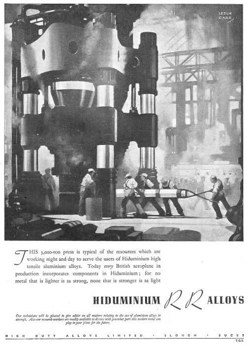Framed Print : High Duty Alloys : HDA: Hiduminium RR Alloys Framed Print : High Duty Alloys : HDA: Hiduminium RR Alloys