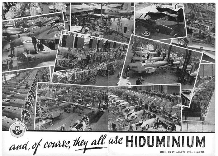 Framed Print : High Duty Alloys - Hiduminium Framed Print : High Duty Alloys - Hiduminium