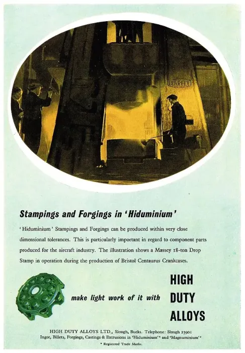 Framed Print : High Duty Alloys - Hiduminium Framed Print : High Duty Alloys - Hiduminium