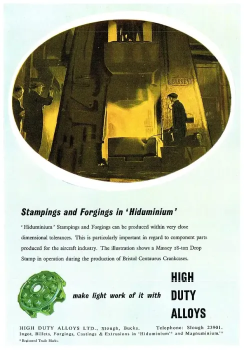 Framed Print : High Duty Alloys - Hiduminium Framed Print : High Duty Alloys - Hiduminium