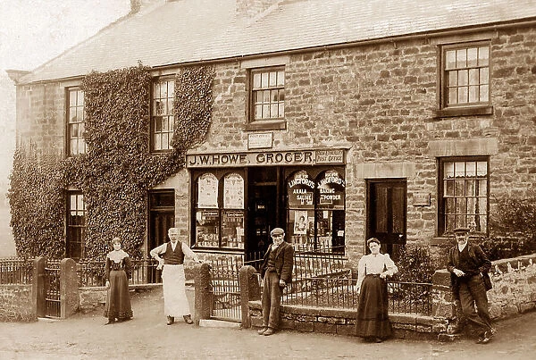 High Etherley Grocer's Shop early 1900s