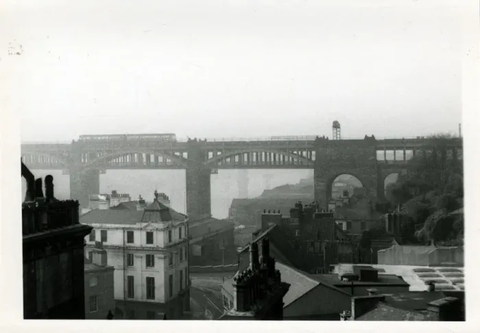 Framed Print : High Level Road and Rail Bridge, Newcastle-Upon-Tyne Framed Print : High Level Road and Rail Bridge, Newcastle-Upon-Tyne