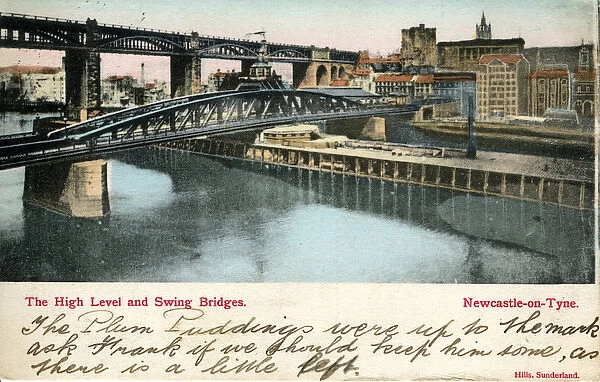 The High Level & Swing Bridges, Newcastle-upon-Tyne