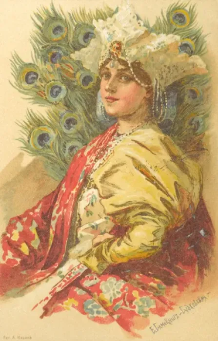 Framed Print : A High Ranking Boyar Woman Framed Print : A High Ranking Boyar Woman