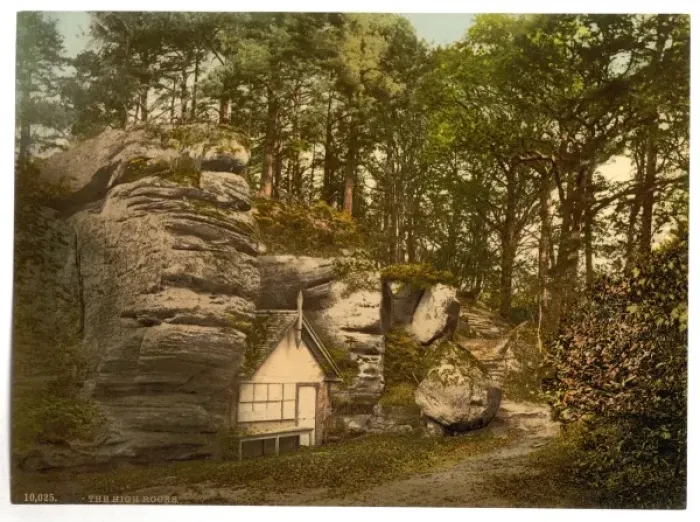 Framed Print : The High Rocks, Tunbridge Wells, England Framed Print : The High Rocks, Tunbridge Wells, England