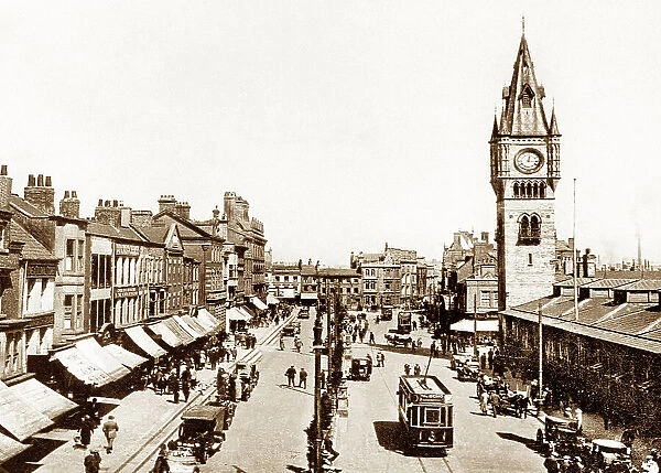 High Row, Darlington, early 1900s