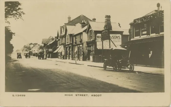 Framed Print : High Street Framed Print : High Street