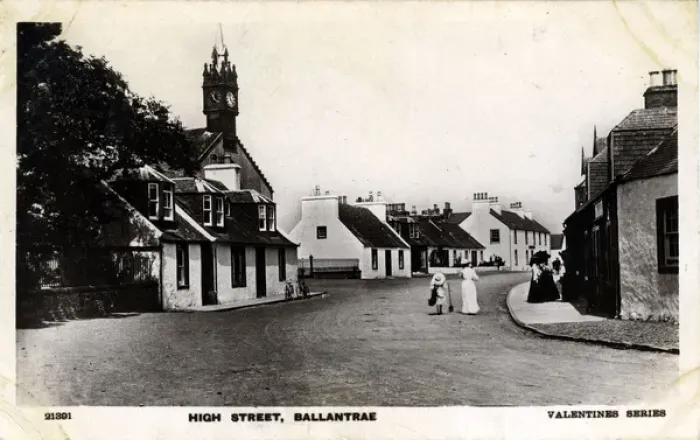Framed Print : High Street, Ballantrae, Girvan, Scotland Framed Print : High Street, Ballantrae, Girvan, Scotland