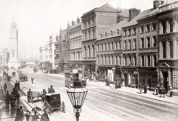 High Street, Belfast, Northern Ireland, c. 1890