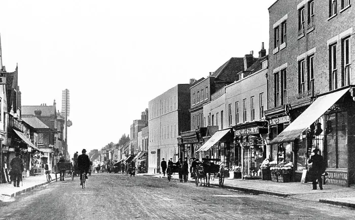 Framed Print : High Street, Brentford Framed Print : High Street, Brentford