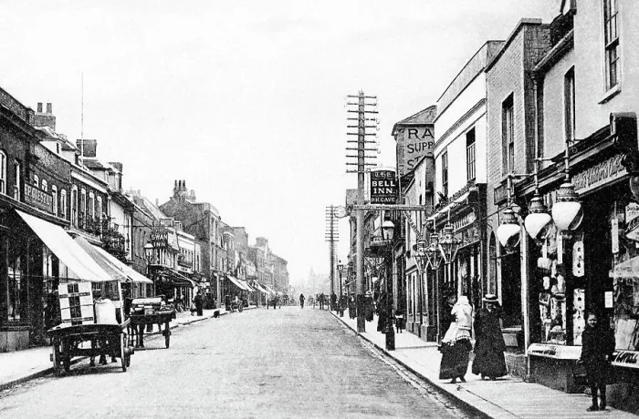 Framed Print : High Street, Brentford Framed Print : High Street, Brentford