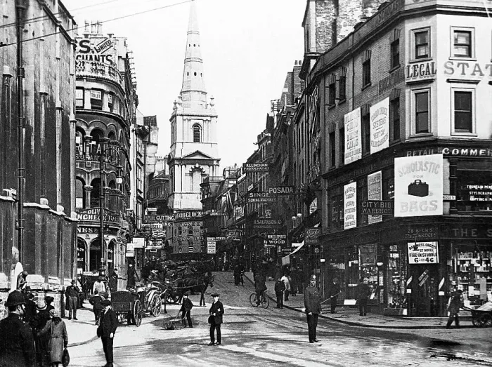 Framed Print : High Street, Bristol Framed Print : High Street, Bristol