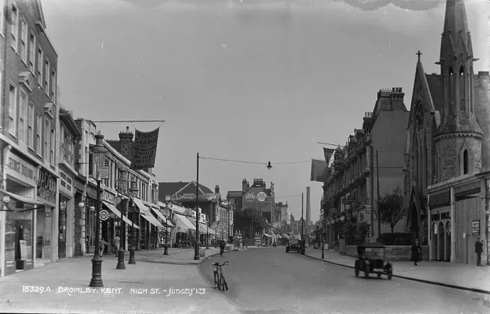 Framed Print : High Street in Bromley Framed Print : High Street in Bromley