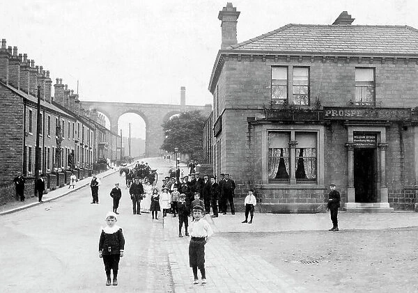 High Street, Denby Dale early 1900's