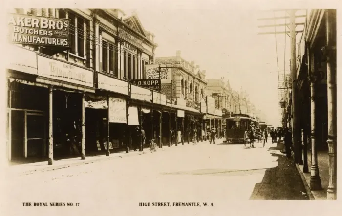 Framed Print : High Street, Freemantle, Western Australia Framed Print : High Street, Freemantle, Western Australia