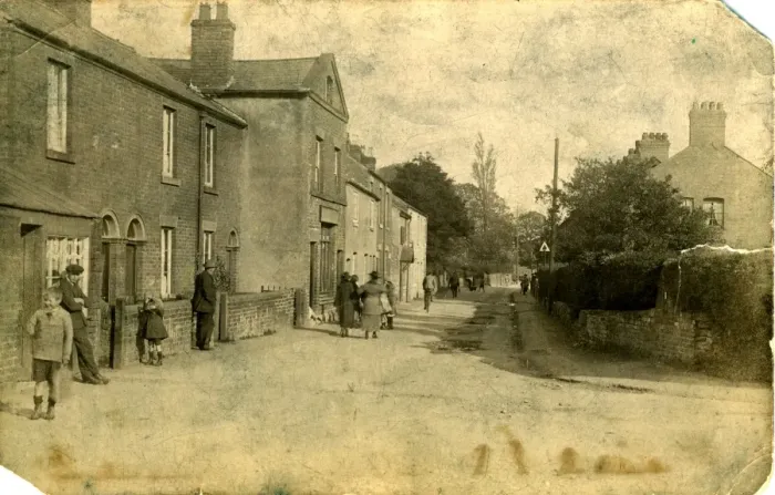 Framed Print : High Street, Gresford, Denbighshire Framed Print : High Street, Gresford, Denbighshire