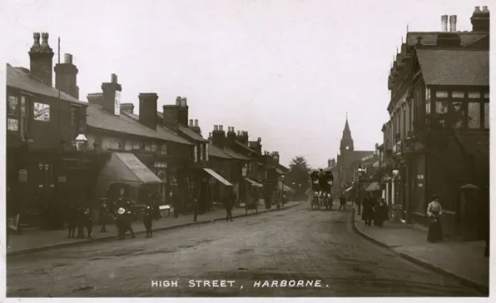 Framed Print : High Street, Harborne, Birmingham, West Midlands Framed Print : High Street, Harborne, Birmingham, West Midlands