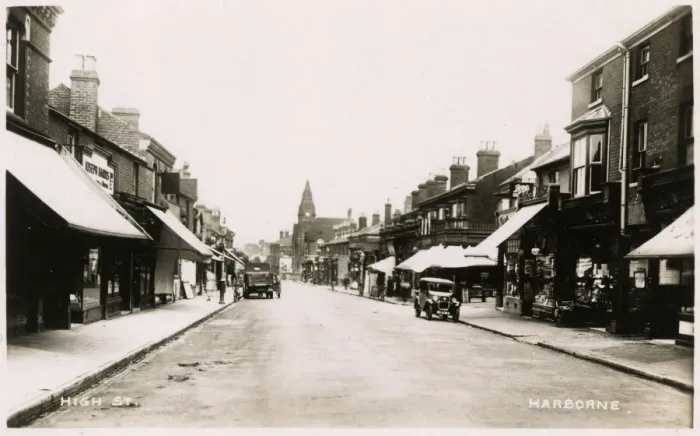 Framed Print : High Street, Harborne, Birmingham, West Midlands Framed Print : High Street, Harborne, Birmingham, West Midlands