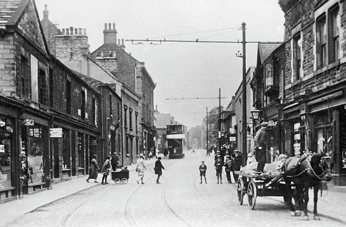 Framed Print : High Street, Horbury Framed Print : High Street, Horbury