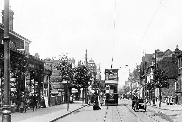 High Street, Kings Heath Birmingham early 1900's